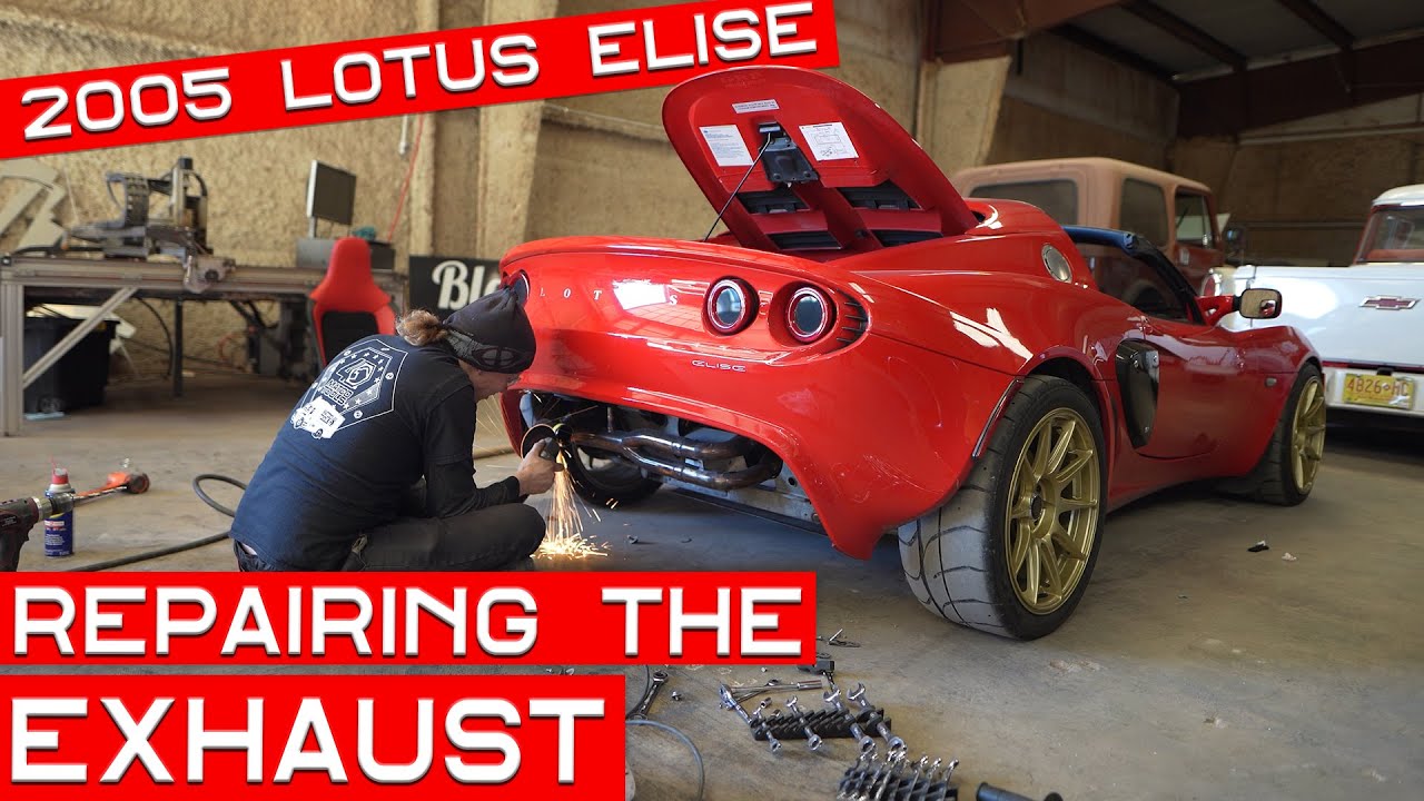 Repairing the Lotus Elise Exhaust