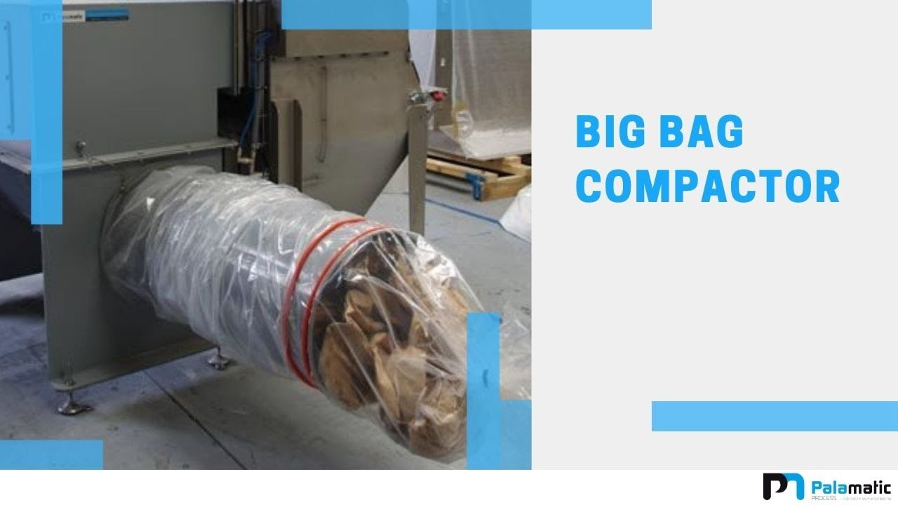 Big bag compactor - Bulk bag compactor - CBB 125 | Palamatic Process Inc.