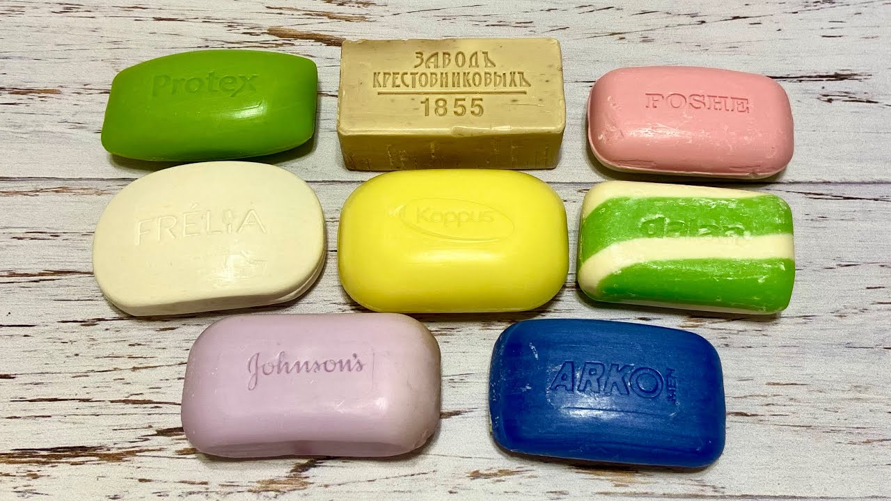 ASMR Soap/ cutting dry soap/ резка сухого мыла