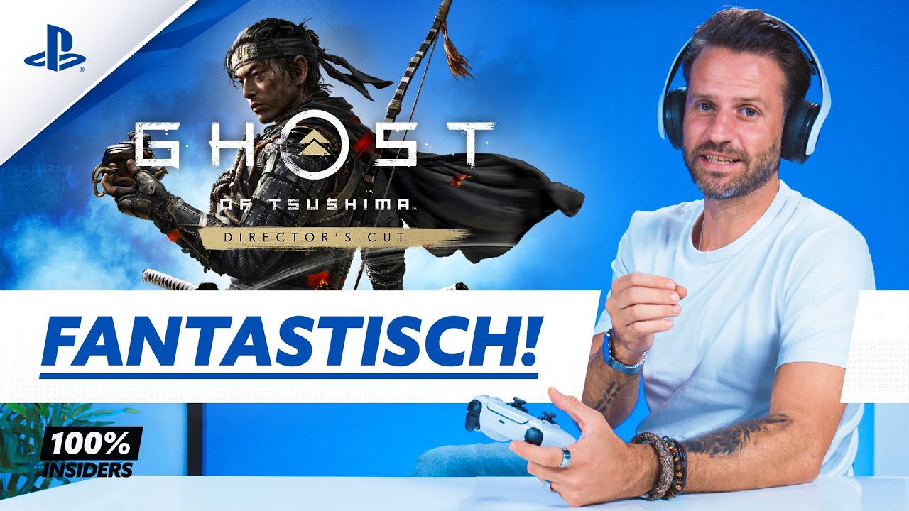 Ghost of Tsushima Director's Cut | First Play | PlayStation Lobby /w Simon Zijlemans