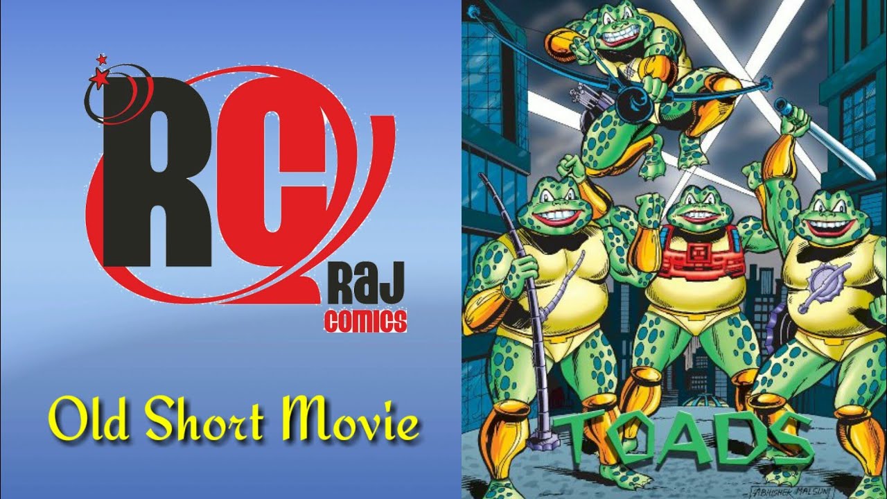 Raj Comics old short 2d animation movie | Kabadnagar | Fighters Toads | Raj Comics Rises