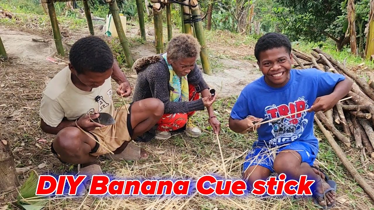 GUMAWA KAMI NG STICK PARA SA LULUTUIN NAMIN NA BANANA CUE
