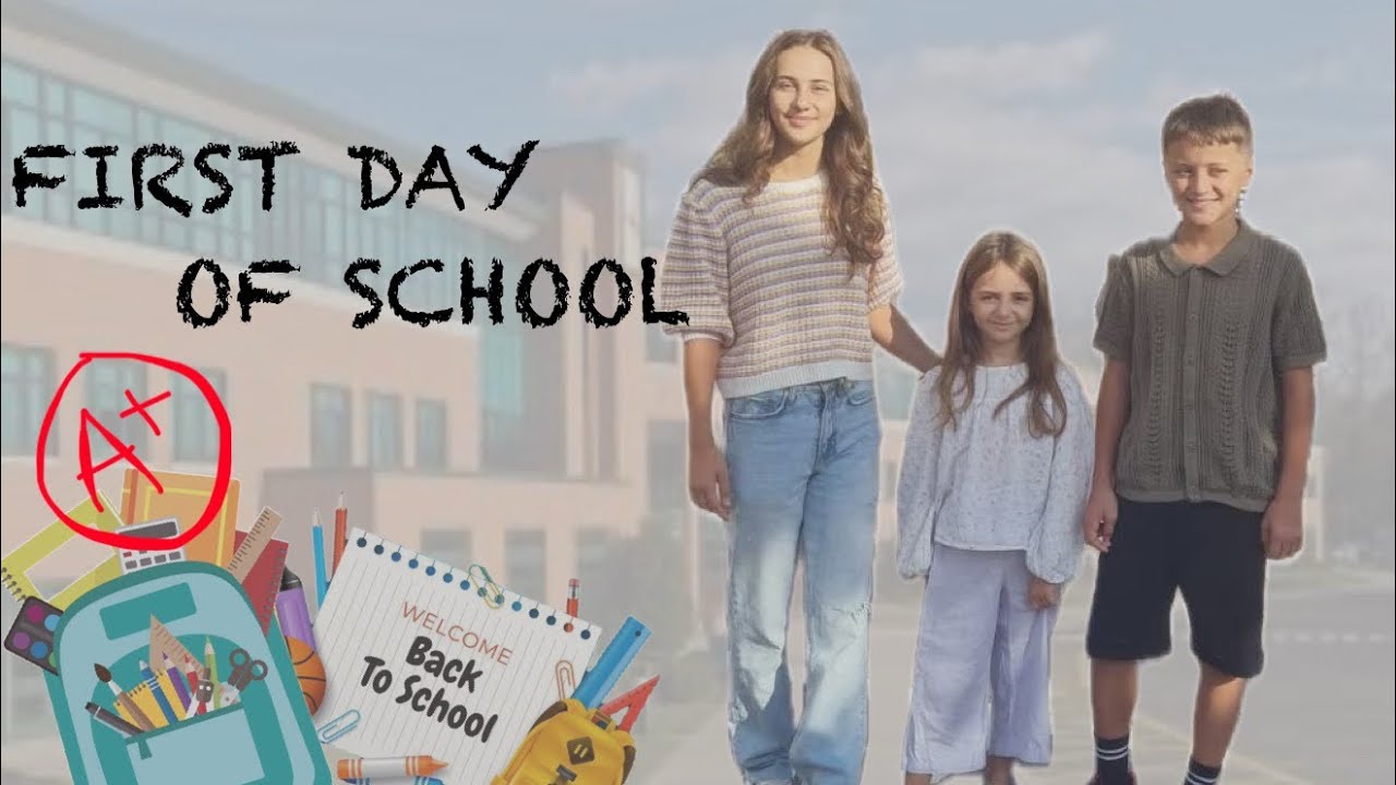 FILLIMI I VITIT TË RI SHKOLLORË✏️📚! DITA E PARË PËR KAJËN NË KLASËN E PARË🥹❤️!
