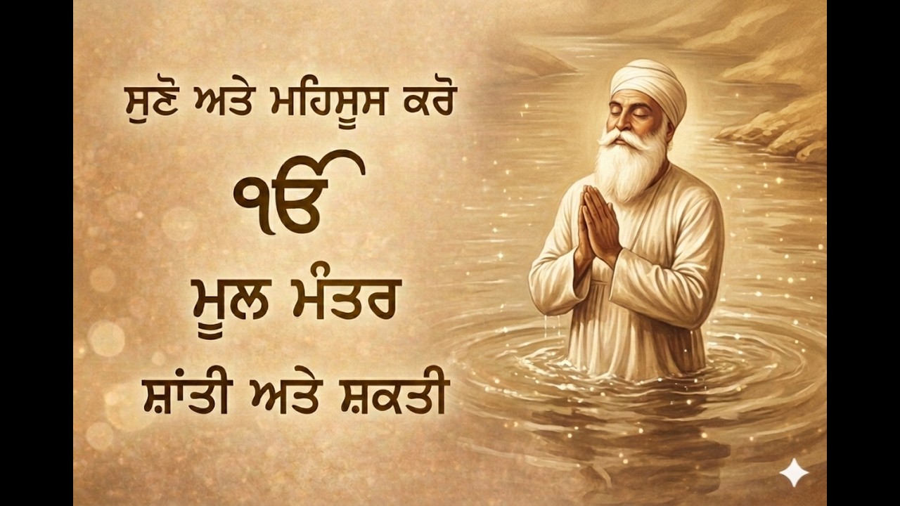 ਮੂਲ ਮੰਤਰ ਜਾਪ | Mool Mantar Jaap | Ik Onkar Waheguru Simran