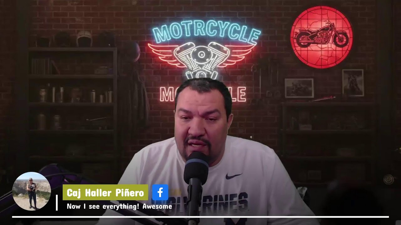 Motorcycle Talk with Taino