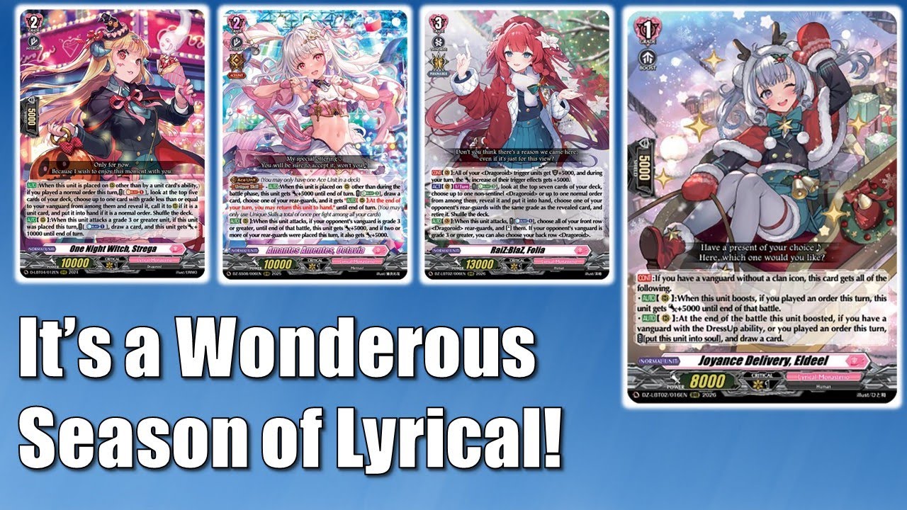 Сезон чудес приносит новых идолов и мощные универсальные карты! - Cardfight Vanguard DivineZ Mark...
