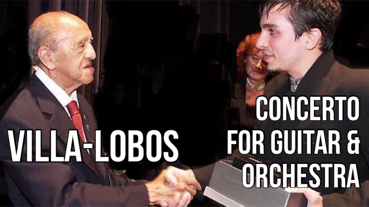 Heitor Villa-Lobos | Concerto for guitar & orchestra | Artyom Dervoed