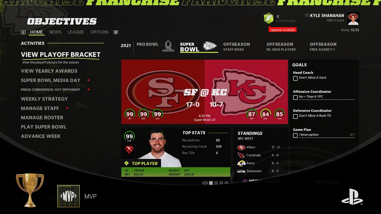Madden NFL 22 ~ MVP & ROTY Trophy Guide