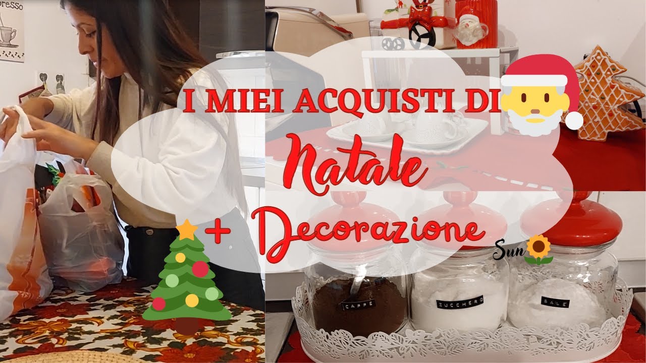 DECORAZIONE NATALIZIA + ACQUISTI DI NATALE  #homeorganisation #vlogmas2022 #decorazionidinatale