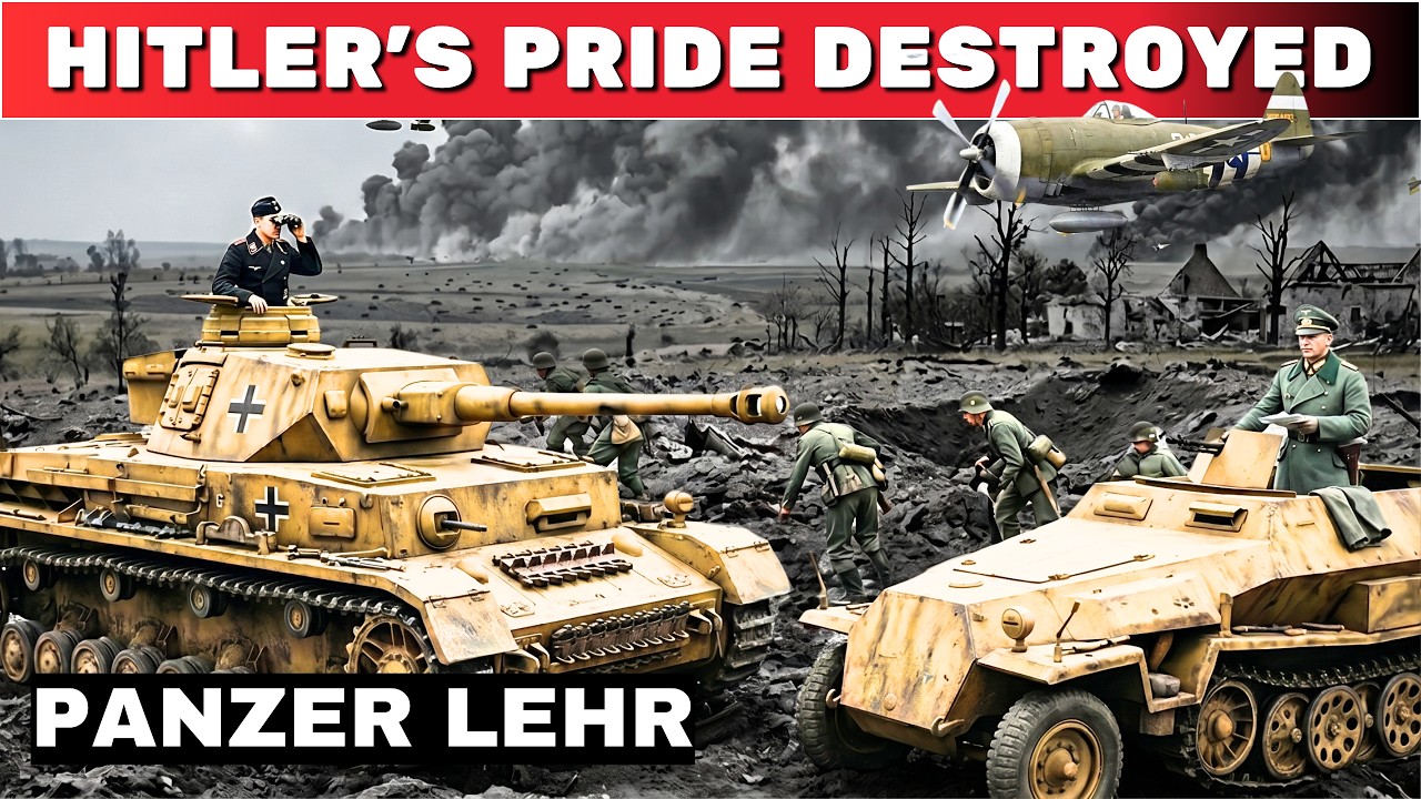 The Collapse of Panzer Lehr: How Allied Air Power Erased Hitler's Most Expensive Division