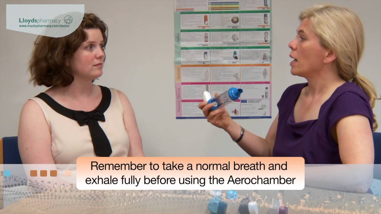 How to use your aerochamber
