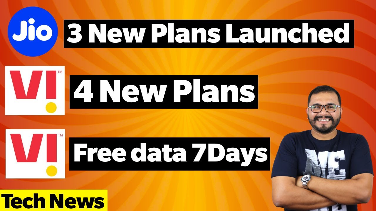 Jio New Prepaid Plans,Vi 4 New Prepaid Plans, Vodafone IDea(Vi) Free Data for 7 Days, ROGPhone3 FOTA