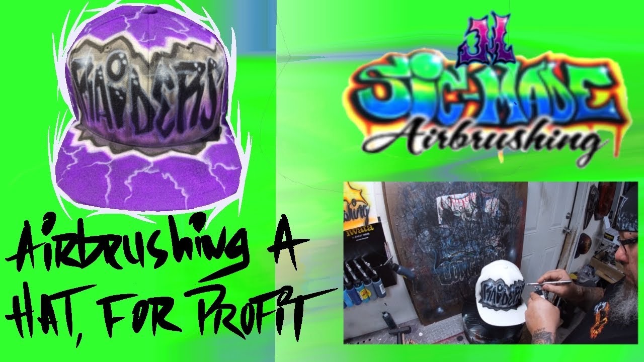 AIRBRUSHING A HAT FOR PROFIT