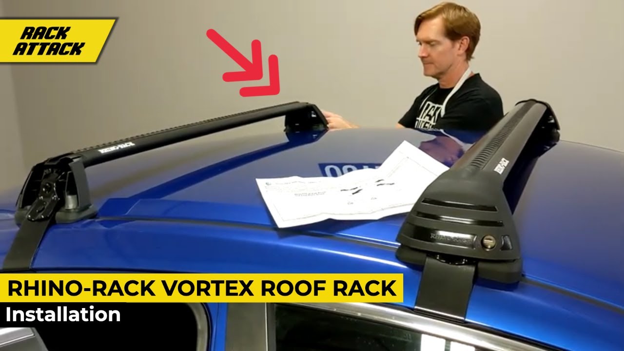 Rhino-Rack Vortex Aero Base Roof Rack For Bare Roof Overview + Install