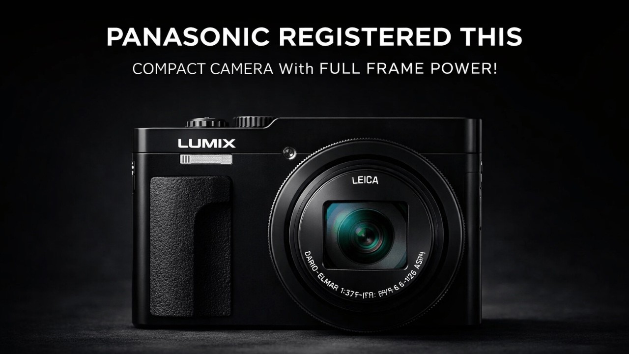 Компактная камера Panasonic с полнокадровой выдержкой: зарегистрирована!
