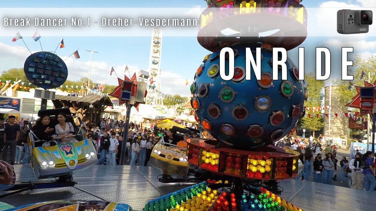 Break Dancer No.1 - Dreher-Vespermann (Onride) ► Lunapark in Paderborn 2022 │MGX