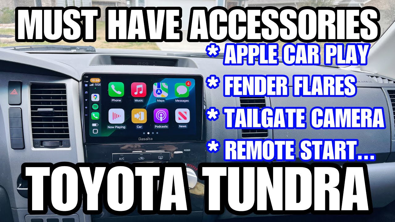 TOYOTA TUNDRA UPGRADES! MUST HAVE ACCESSORIES!