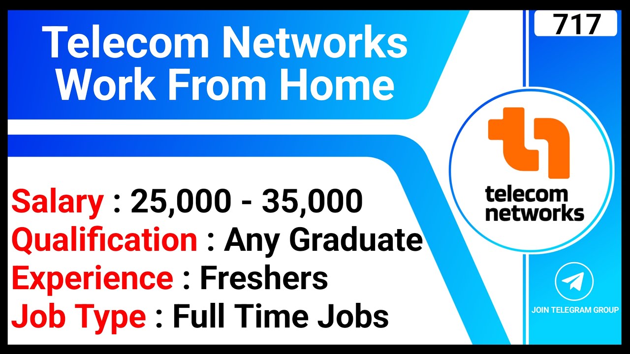 Telecom Networks Work From Home | Full Time Jobs | Online Job | Sales Development Representative Job