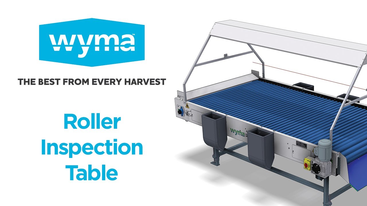 Wyma Roller Inspection Table