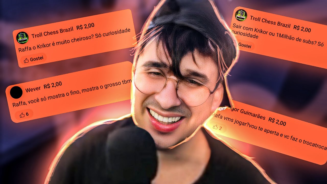 O CHAT DO RAFFAEL CHESS É O MELHOR 🤣😀 - OS MELHORES SUPER CHATS E COMENTÁRIOS! (ft. @RaffaelChess )