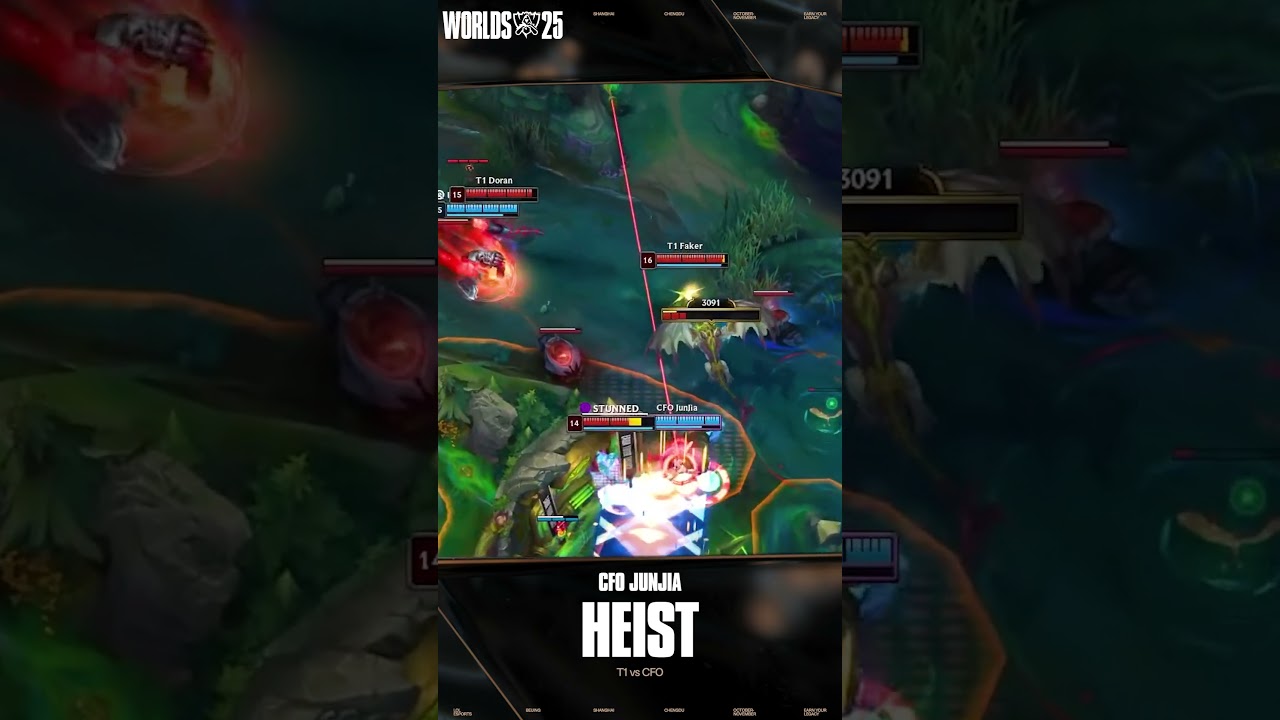 JunJia with the audacity to steal from T1! 🫣