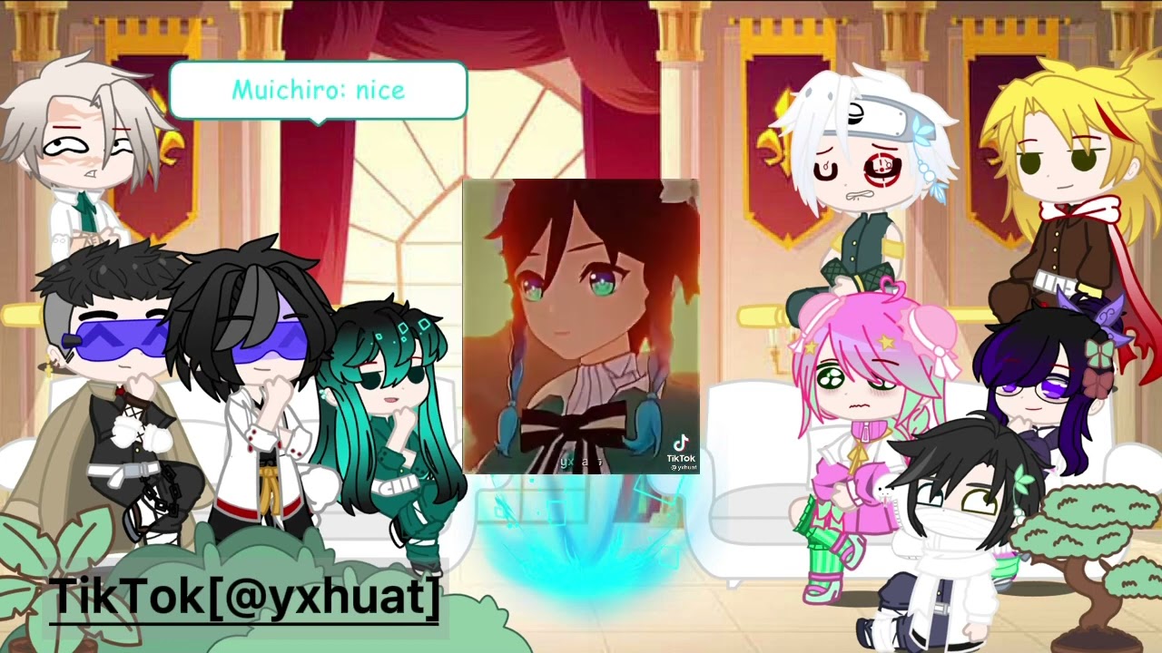 Hashira + Master react to Tomioka Brother’s ||MY AU|| _4/5_ ||