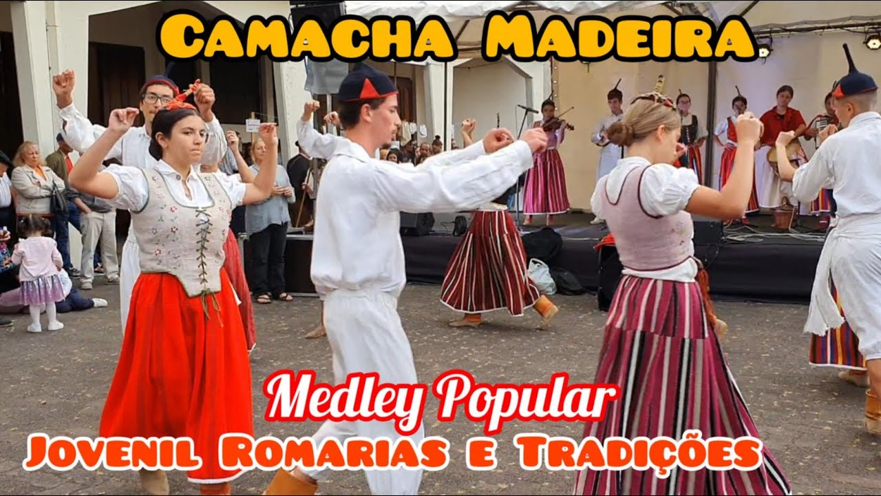 Medley Popular Grupo Jovenil Romarias e Tradi&ccedil;&otilde;es da Camacha Festa Esp&iacute;rito Santo Madeira Portugal
