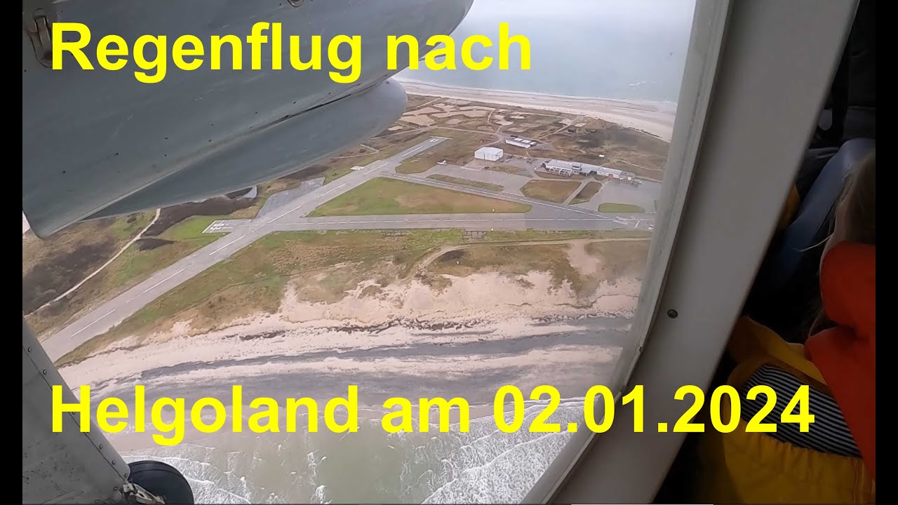 Regenflug am 02.01.24