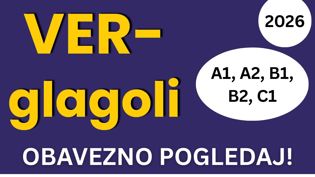 30 glagola sa VER- na nemačkom za sve nivoe