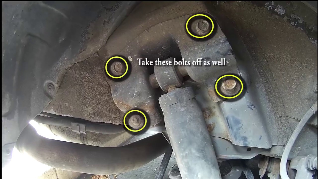 Hyundai Entourage / Kia Sedona rear shocks removal