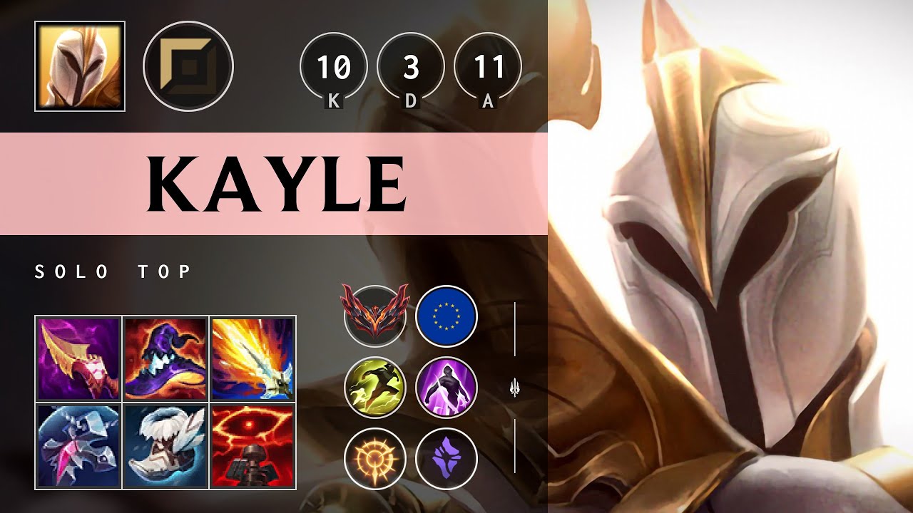 Kayle Top vs Heimerdinger - EUW Grandmaster Patch 25.04