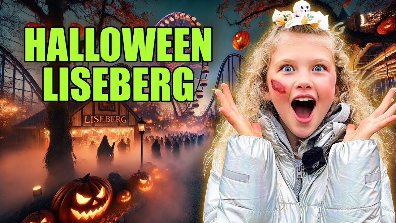 🎃👻 Halloween p&aring; Liseberg &ndash; L&auml;skiga Clowner & H&auml;ftiga &Aring;kturer! 🎢😱