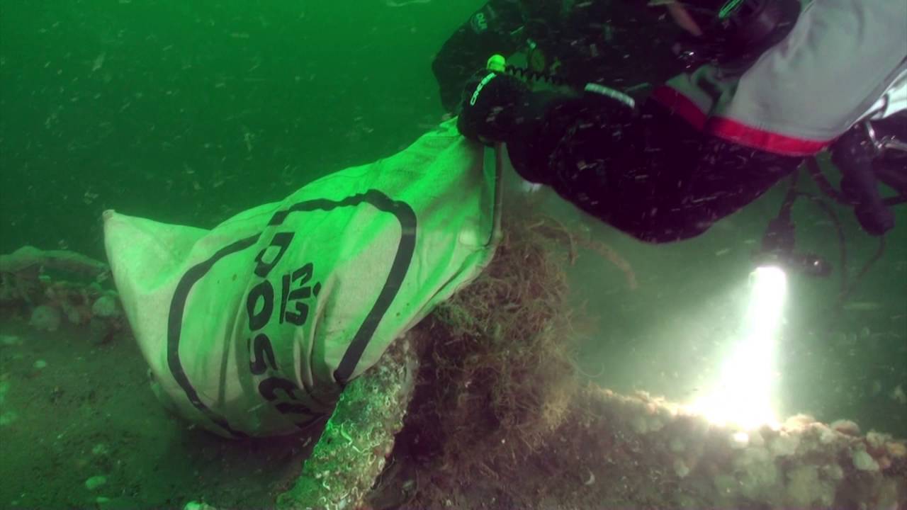 SS TRIFELS Ghost fishing / ecoduikers / GUE-BE  11-09-2016