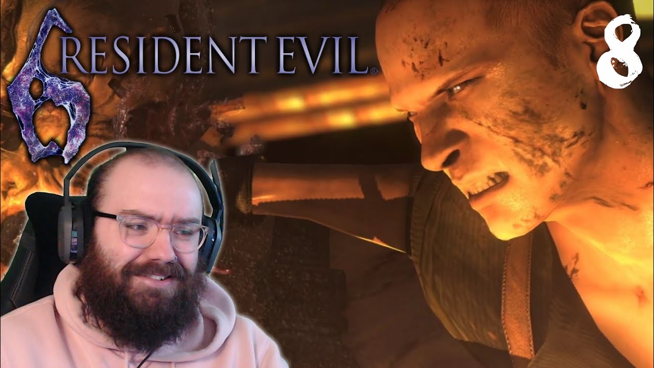 Ustanak Just Won't Quit as Jake's Campaign Ends! - Resident Evil 6 | Blind Playthrough [Part 8]
