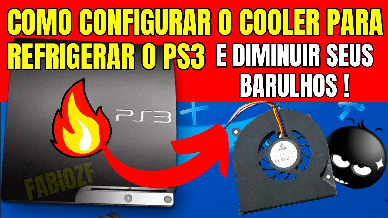 COMO CONFIGURAR O COOLER DO PS3 COM O WEBMAN MOD | ESFRIAR O PS3