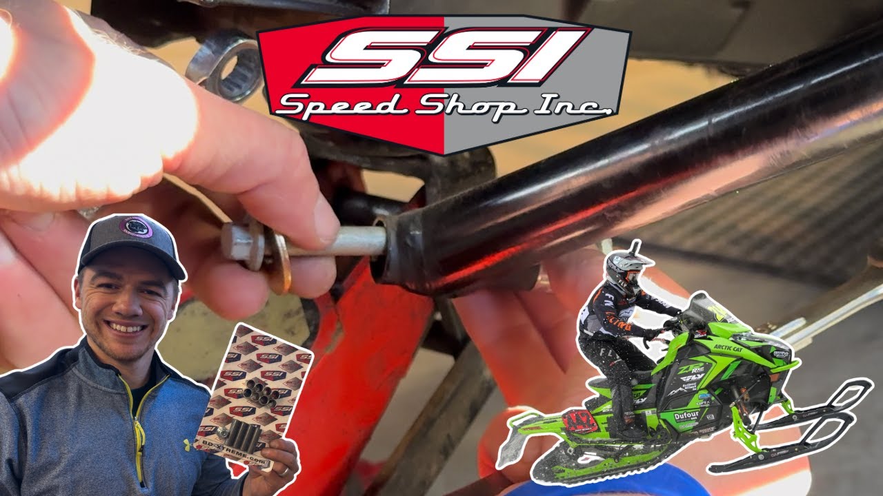 Speed Shop Inc Arctic Cat Catalyst bushing install video