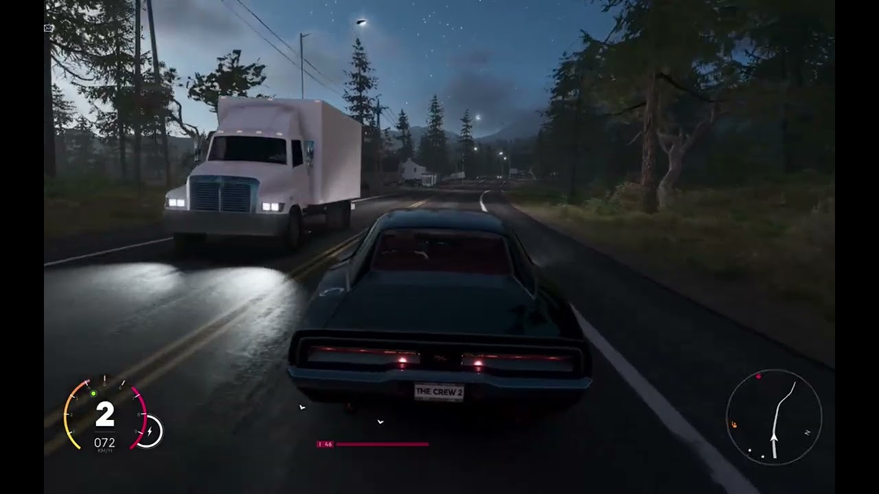 Dodge Charger 1969 Chill Night Drive ( The Crew 2 )