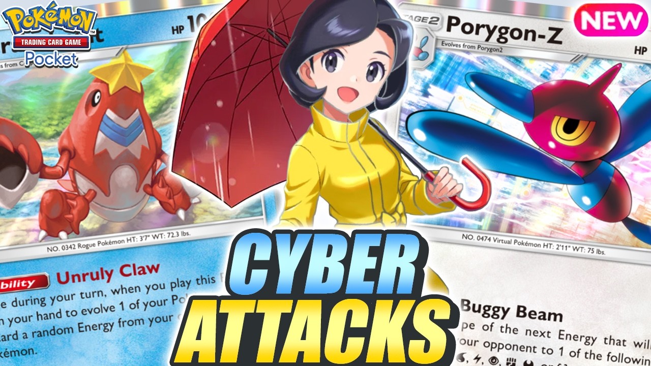 AUTO RAGE QUIT! PORYGON Z & CRAWDAUNT Are the Perfect Final Deck for PARADOX DRIVE! - Pokemon Pocket