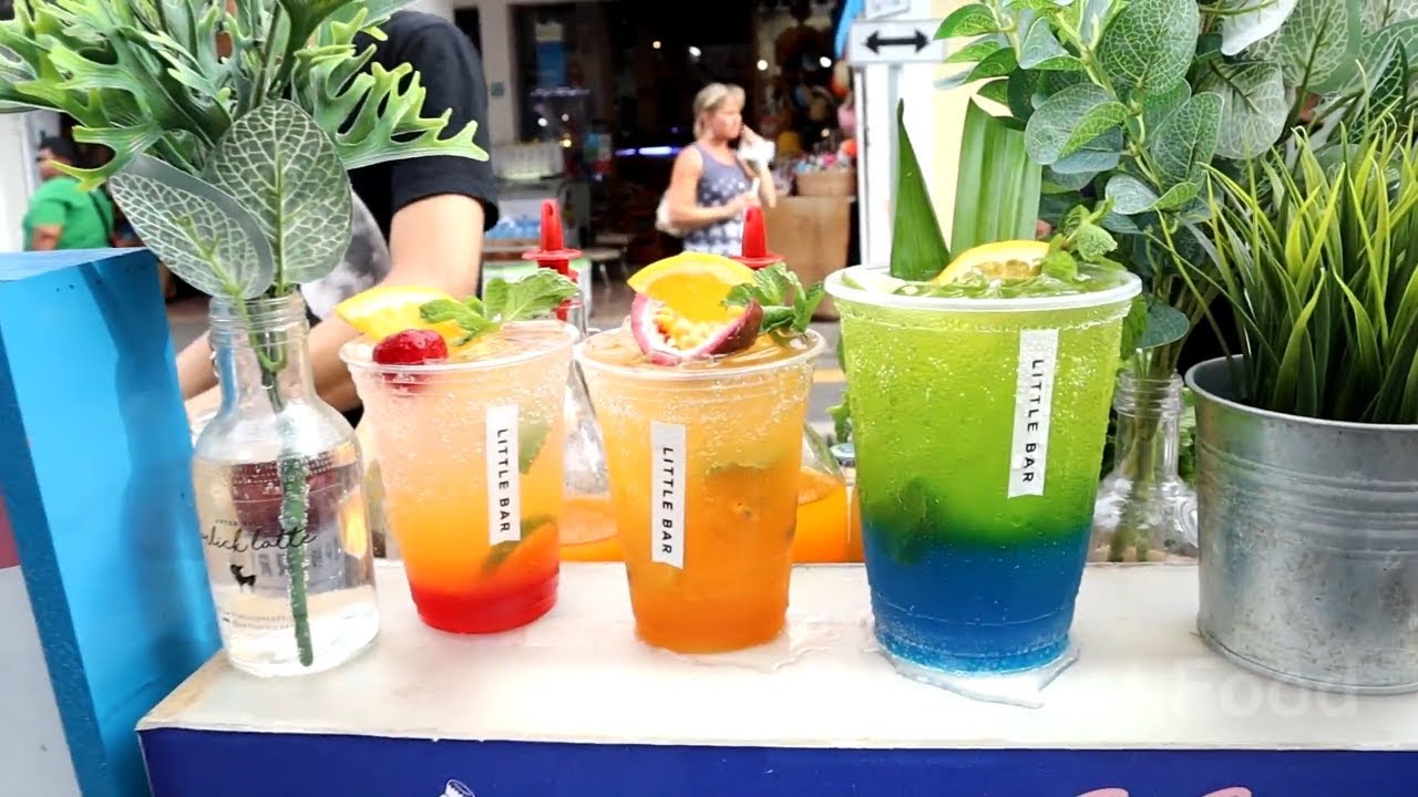 Thailand Street Food Mocktail 🍸🍋😊🍹