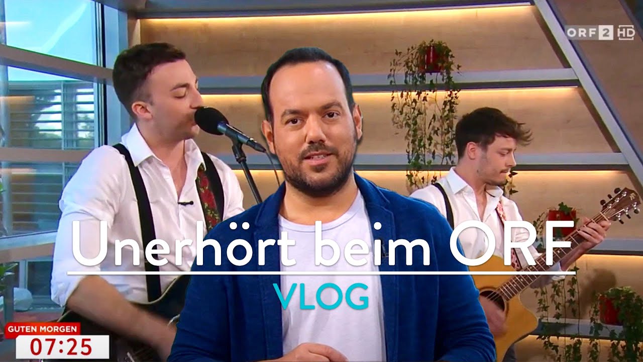 Backstage mit Unerhört bei ORF 