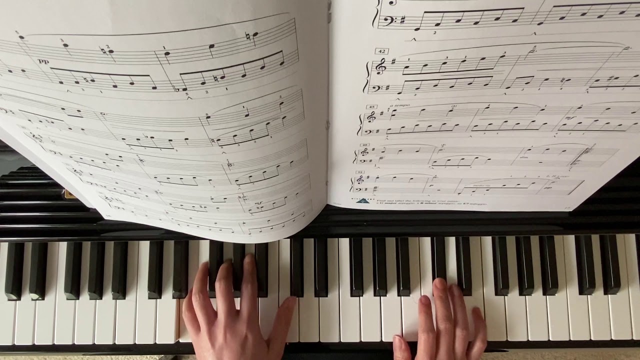 &ldquo;The Swan&rdquo; Piano Adventure Performance Book Level 5