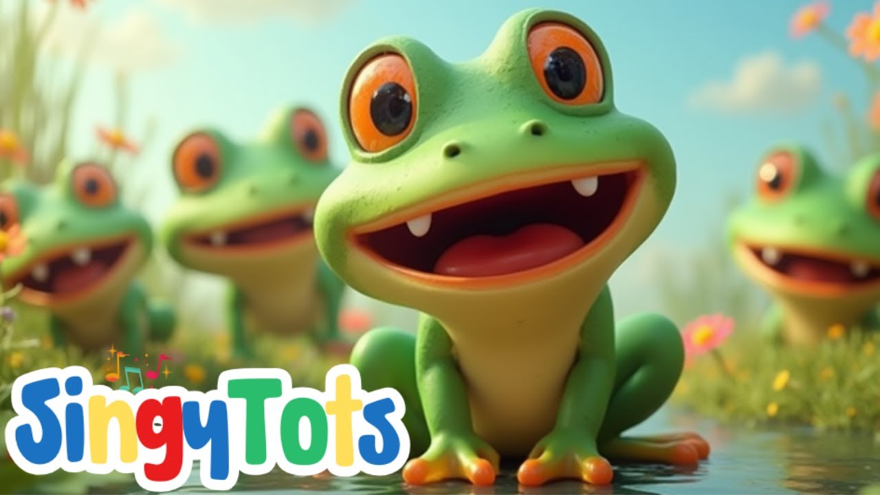 Counting with Little Frogs | Fun and Learn with Frogs!