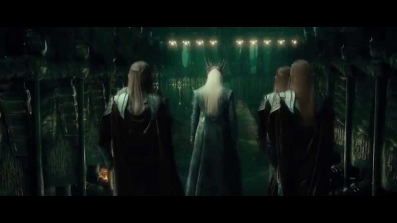 The Hobbit: An Unexpected Journey Extended Edition - Thranduil in Erebor