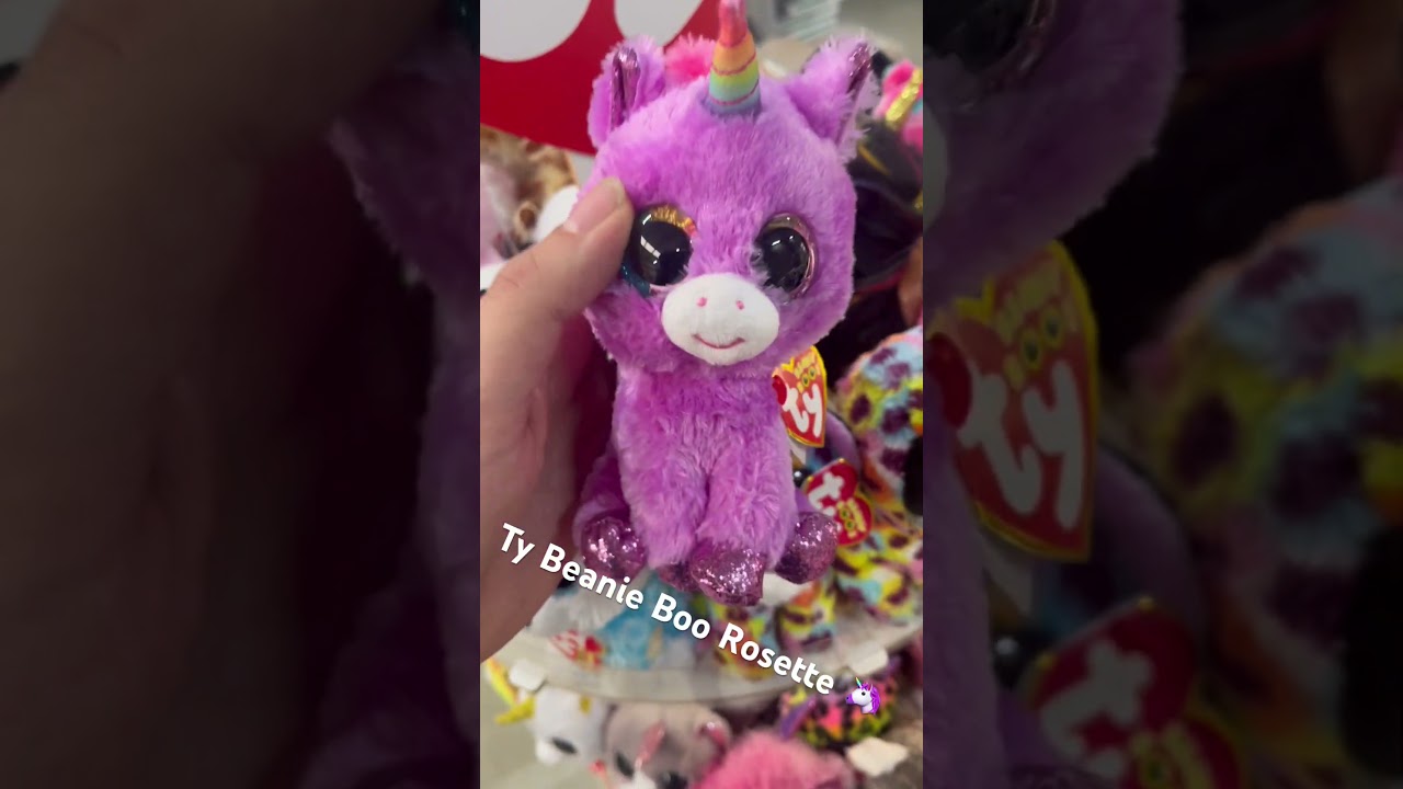 Ty Beanie Boo Rosette 🦄 #tybeanieboos #plushies #beanieboos