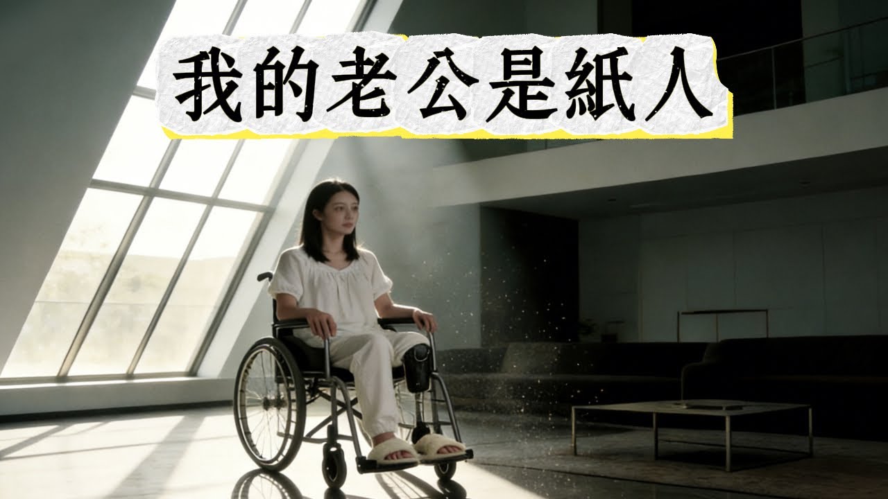 《我的老公是紙人》太嚇人了吧！ 殘盲女主以為的完美婚姻，丈夫竟是個紙人！！ 冰柜裏還藏著頭顱！#懸疑驚悚#紙人丈夫#生死迷局#視力恢復#真相逆轉#恐怖燒腦
