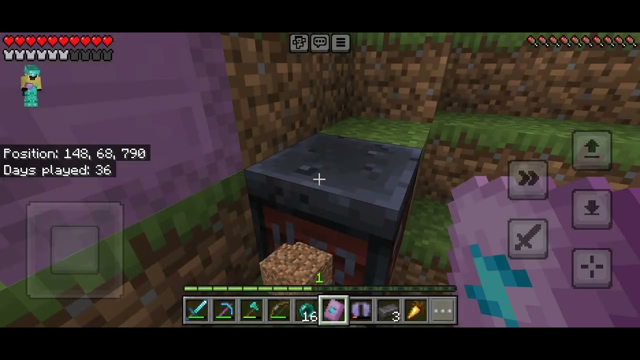 Just a minute of minecraft 