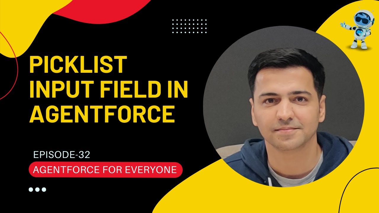 Episode 32: Add Picklist (Combobox) Input Field in Agentforce Using Custom Lightning Types