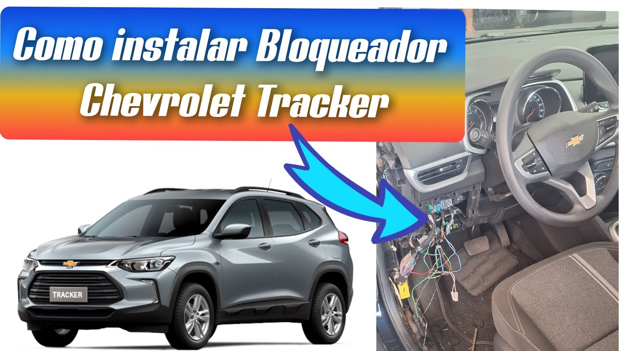Como instalar bloqueador Corta combustivel Chevrolet Tracker