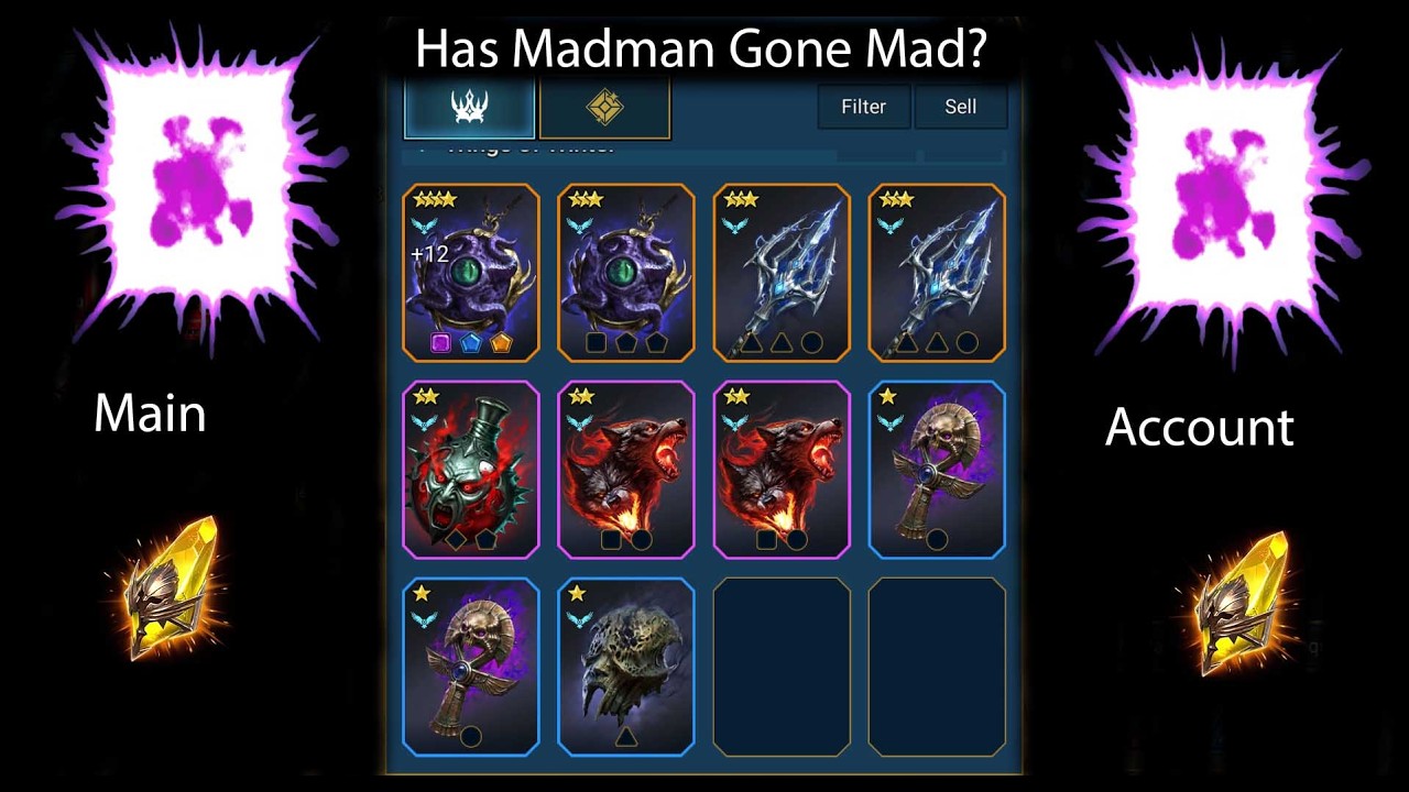 Has Madman Gone Mad   Main Acct