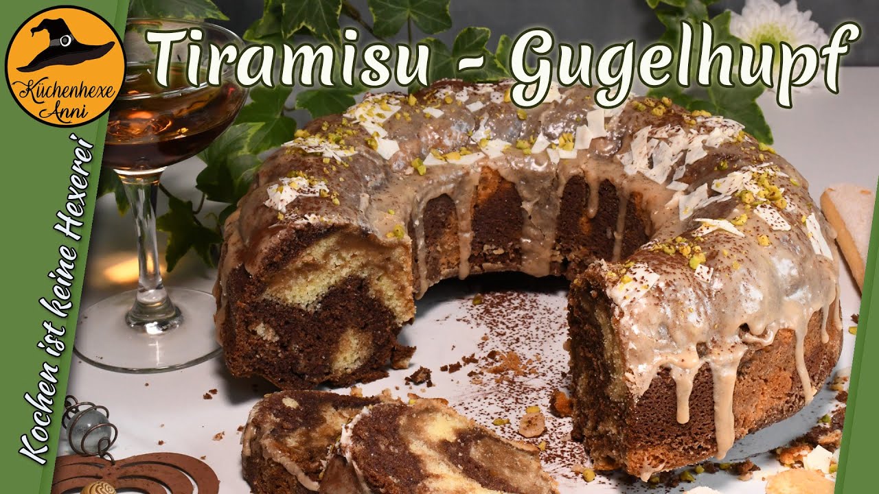 Herrlich Duftender Tiramisu Gugelhupf  ( Kranz ) mit Mascarpone und Amaretto